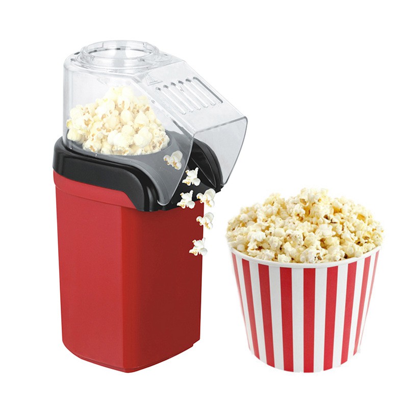 Minijoy Mesin Electric Popcorn Maker Hot Air Corn Machine - Red