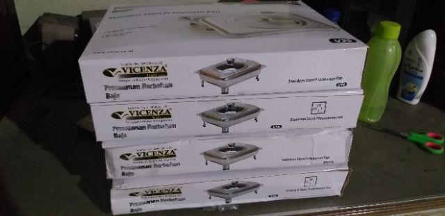 Set Prasmanan Stainless Steel Vicenza V30 Garansi Original