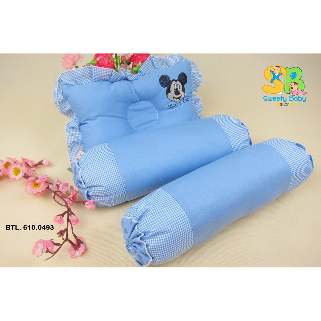 Bantal Guling Bayi Set / Bantal Peyang Guling Bayi | Shopee Indonesia