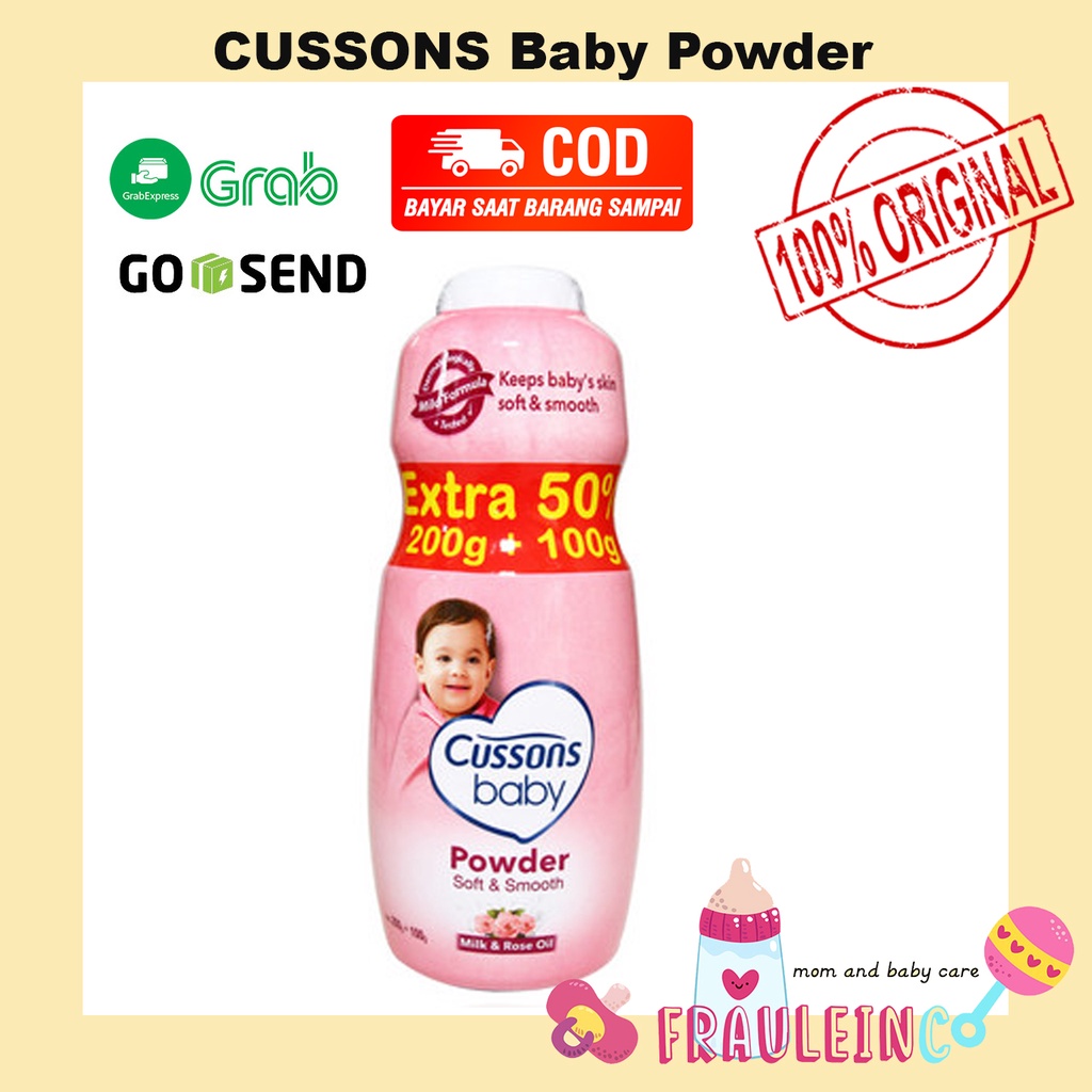 *FRAULEINCO* Cussons Baby Powder 50g 75g 100g 150g 200g 300g Bedak Bayi