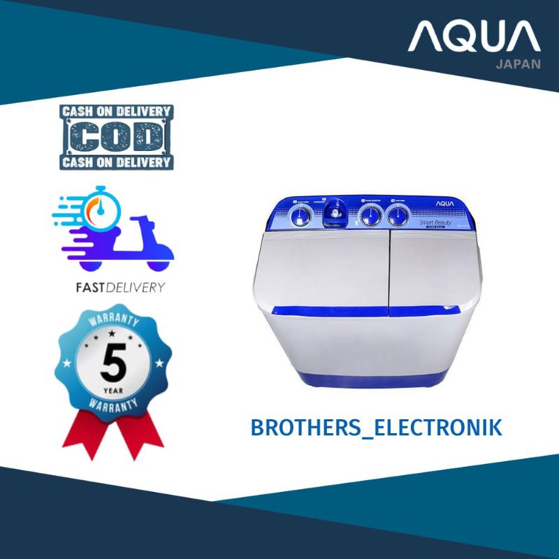 Mesin Cuci 2 Tabung Santo Aqua 781XT Hijab Series