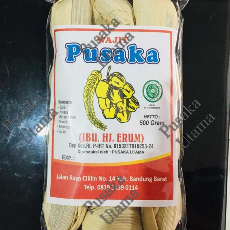 

1Kg WAJIT/ WAJIK CILILIN PUSAKA HJ ERUM ASLI