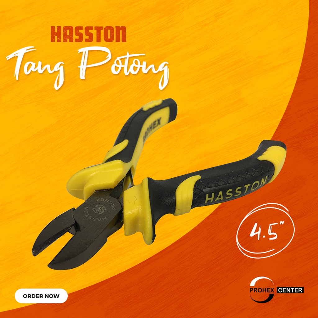 HASSTON Tang Potong Mini 4.5&quot; 4248-001 Diagonal Cutting Kecil