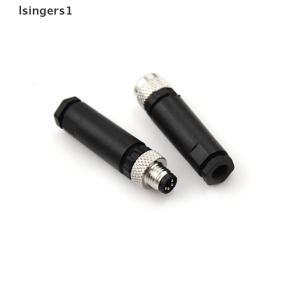 (lsingers1) Konektor Sensor M8 Male Female 3 / 4 Pin Tipe A