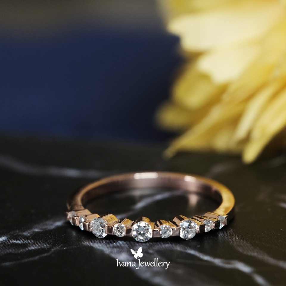 Diamond Ring Listring - Garry - Ivana Jewellery