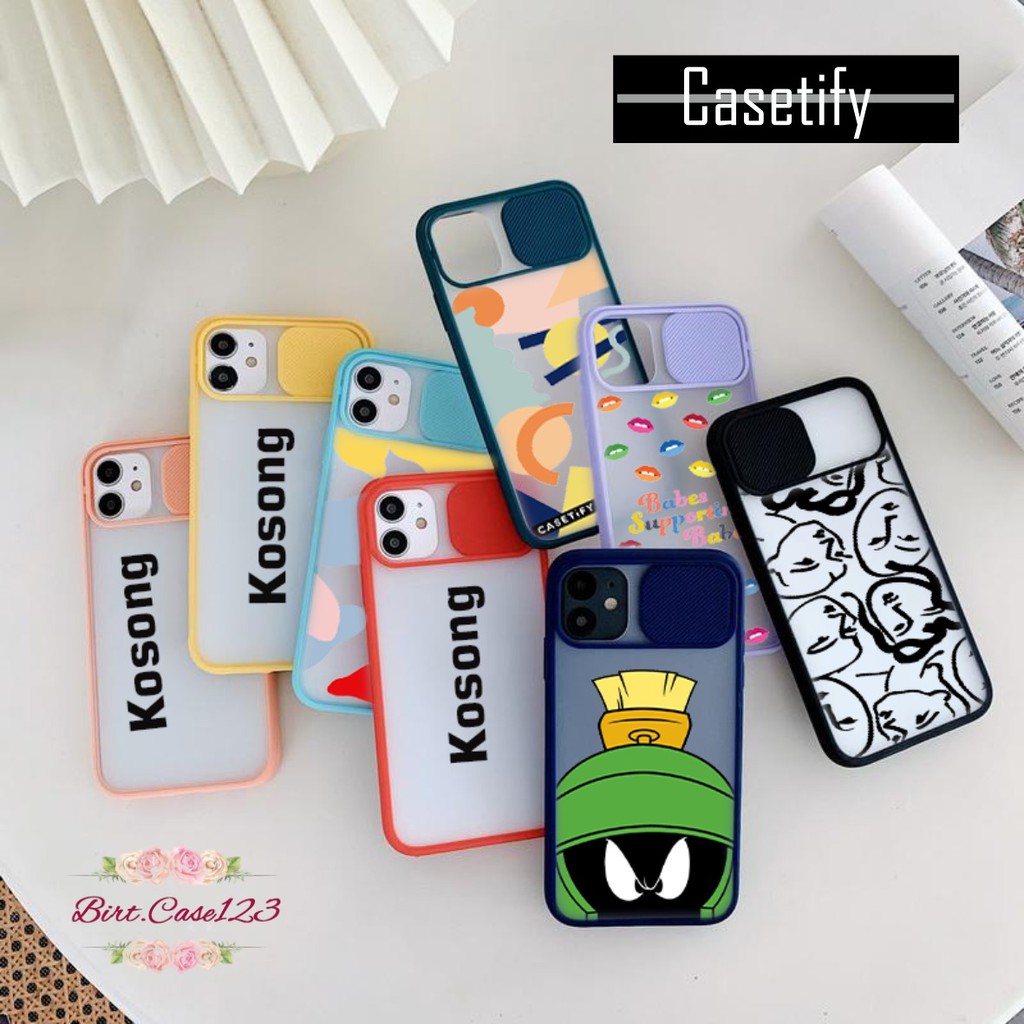 SOFTCASE SLIDE KAMERA CASETIFY OPPO VIVO SAMSUNG XIAOMI REALME IPHONE ALL TYPE BC5740
