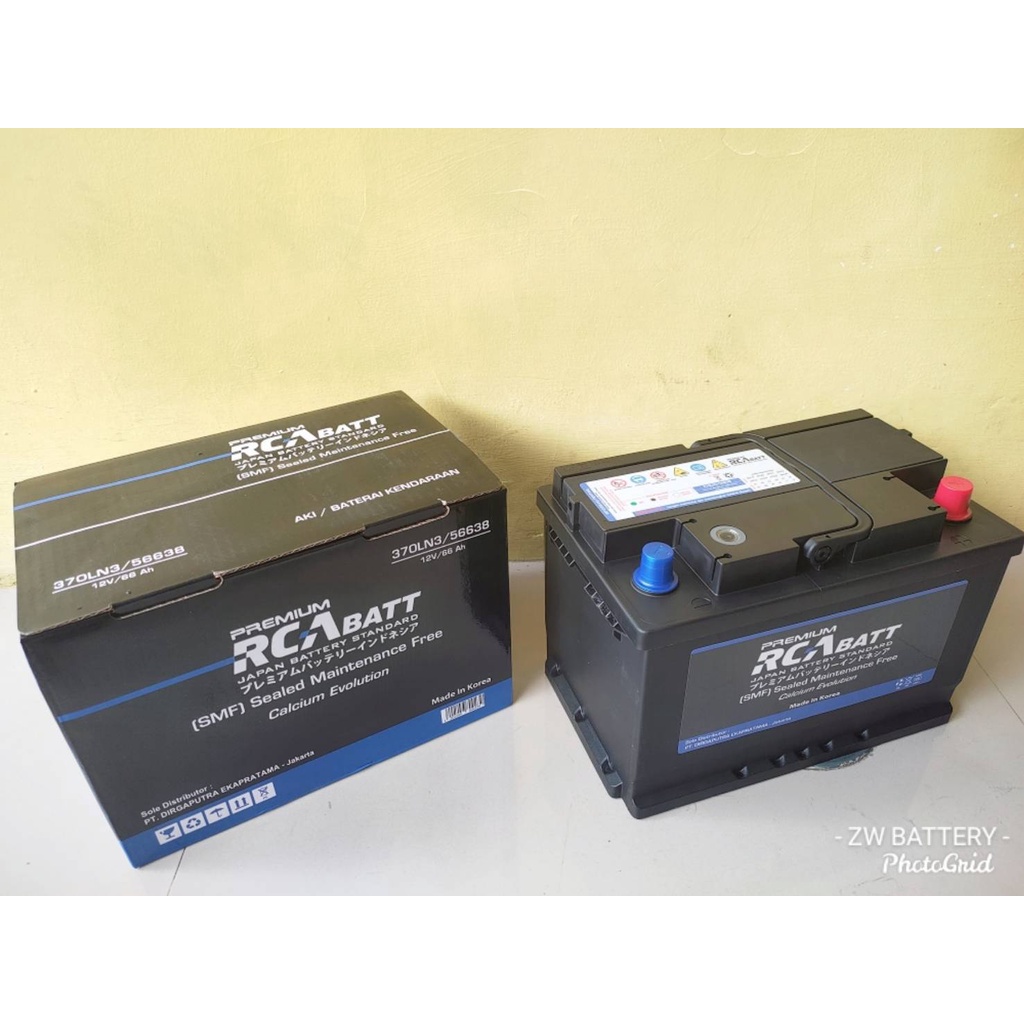 AKI MOBIL INNOVA REBORN DIESEL RCABATT MF OEM 370LN3 / LN3 | 12V - 66Ah