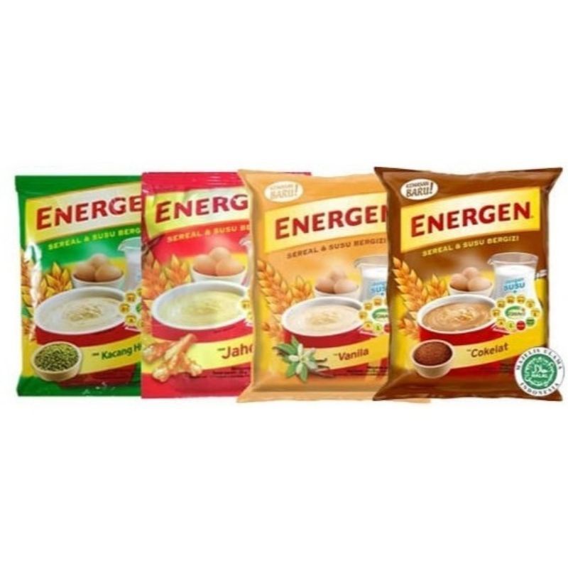 

Energen Cereal Aneka Varian Isi 10 Pcs