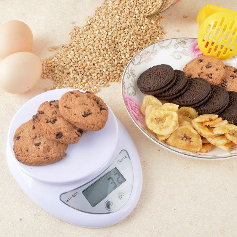 TIMBANGAN DAPUR ELECTRONIC DIGITAL 5KG-1gr KITCHEN SCALE SERBAGUNA B05