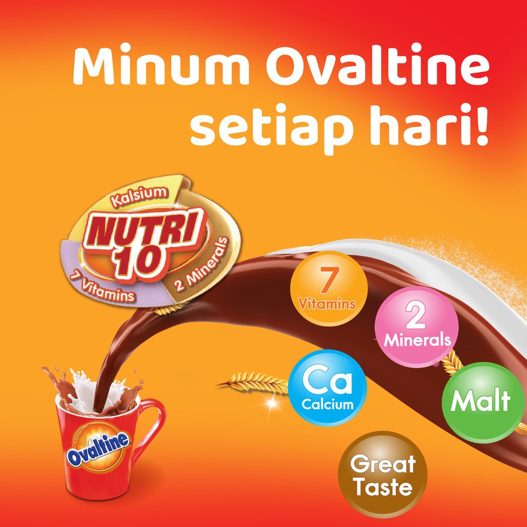 Ovaltine 3in1 Susu Bubuk Coklat 900gr