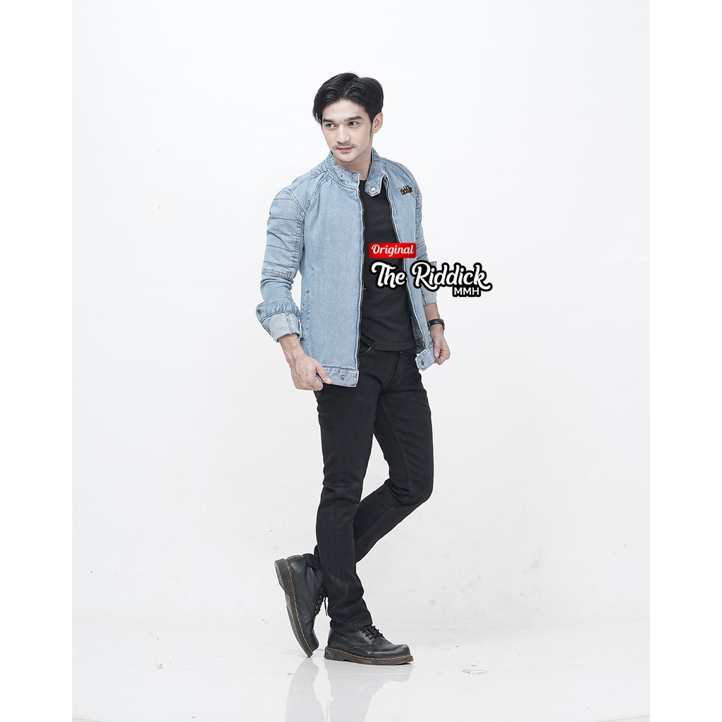 Keyzha - Jaket Jeans Pria / Jaket Jeans Original / Jaket Jeans Terbaru / KJ003