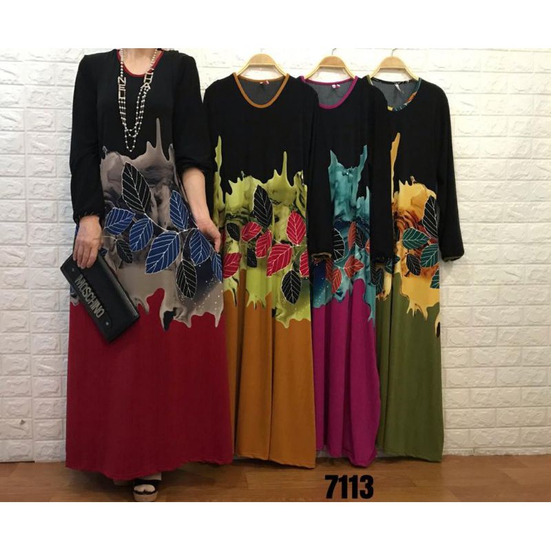 Gamis jersy korea import merek captain