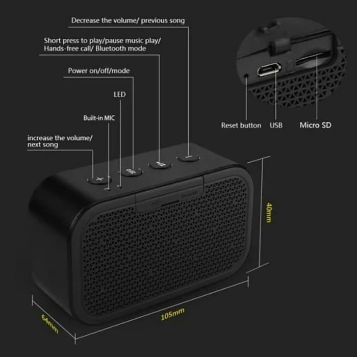 Xiaomi MIFA Mini Portable Bluetooth Speaker   M1
