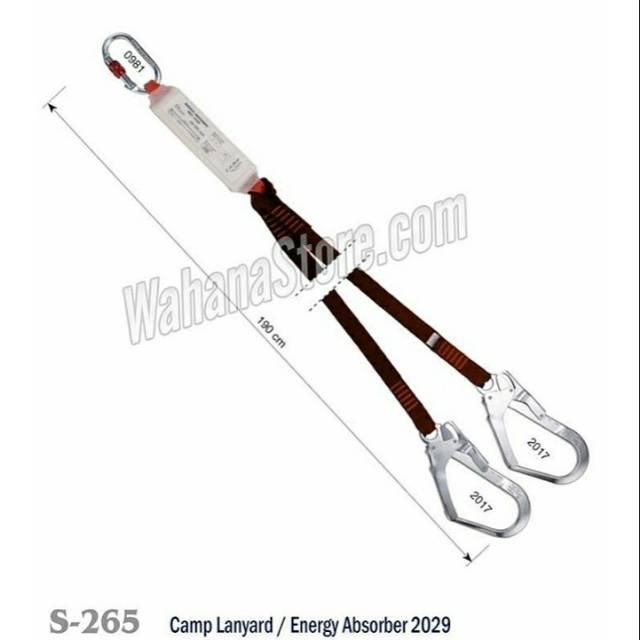 

Camp Lanyard 2029 Energy Absorber