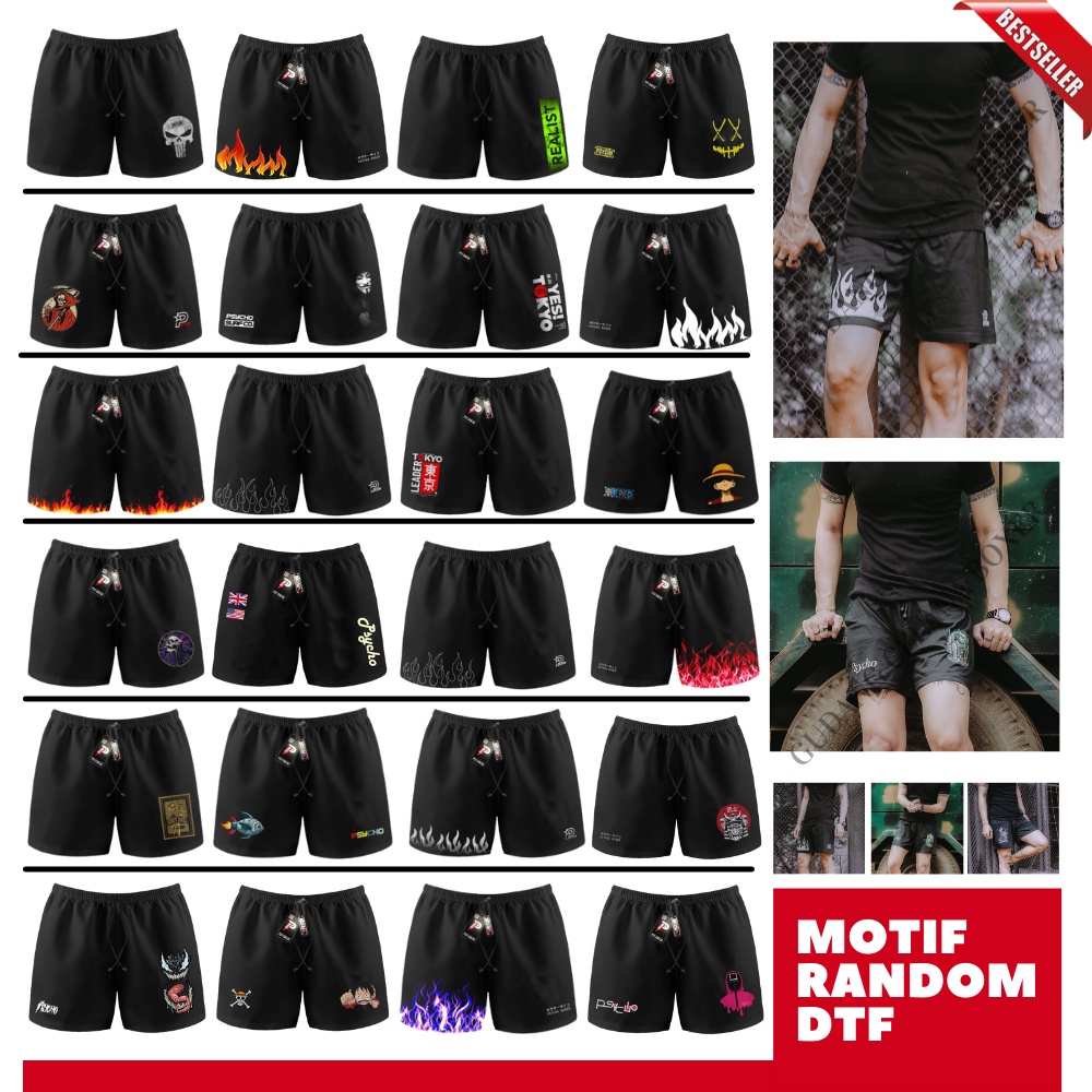 BEST SELLER RANDOM - Celana pendek boxer pria wanita| Pakaian dalam boxser kolor | Bokser pantai bahan katun| Celana tidur santai