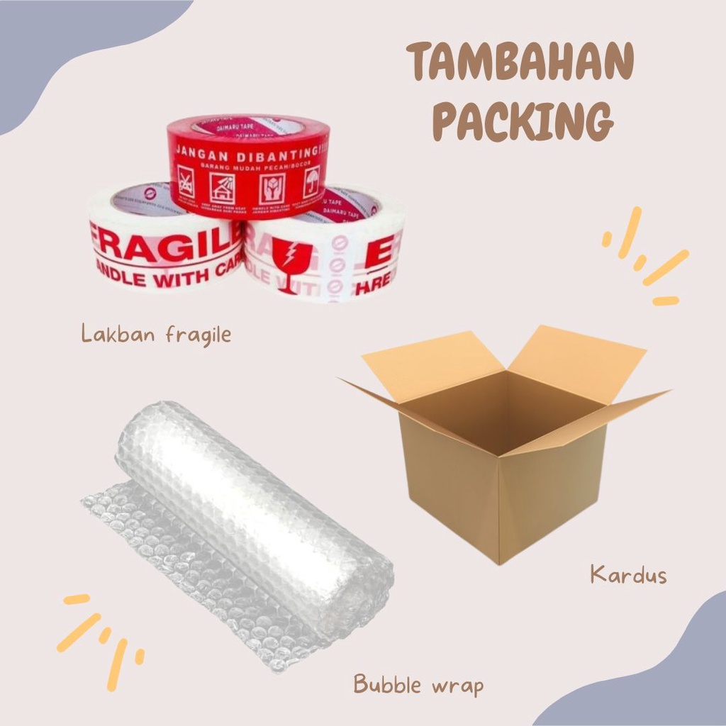 

Lakban Bubble Wrap Kardus [EXTRA SAFETY]