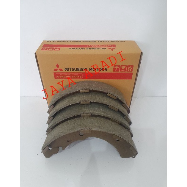 KAMPAS REM BELAKANG TRITON PAJER BRAKE SHOE TRITON PAJERO 4600A106 OEM IMPORT GRADE BARU