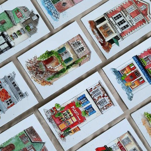 

Postcard (Kartu Pos/Poster) Illustrated Version 2