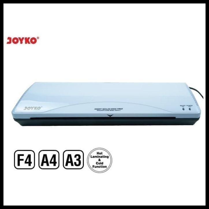 

MESIN LAMINATING JOYKO LM03 SIZE A4 F4 & A3 / LAMINATOR LOW WATT LM 03
