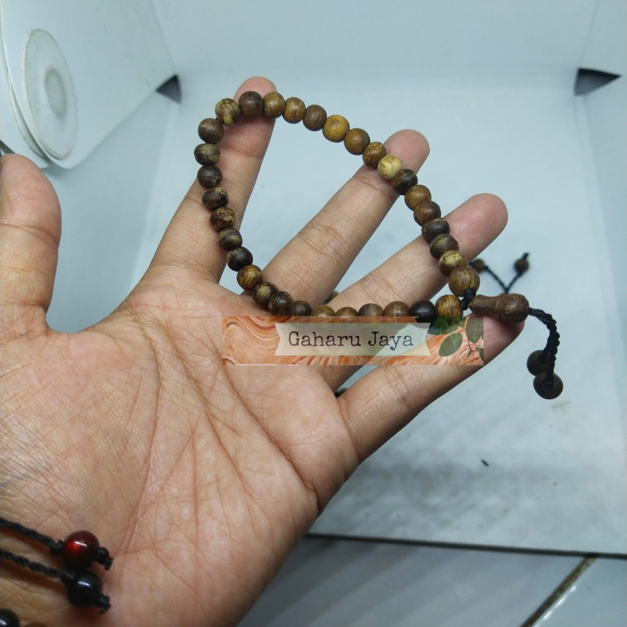 TERMURAH gelang serut kayu gaharu Kalimantan, gaharu buaya atau ramin aroma wangi gaharu