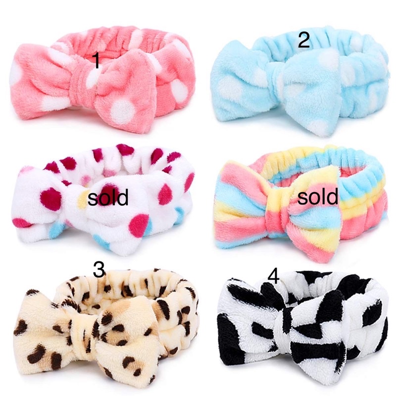 bandana bulu / bando bulu anak / bando anak