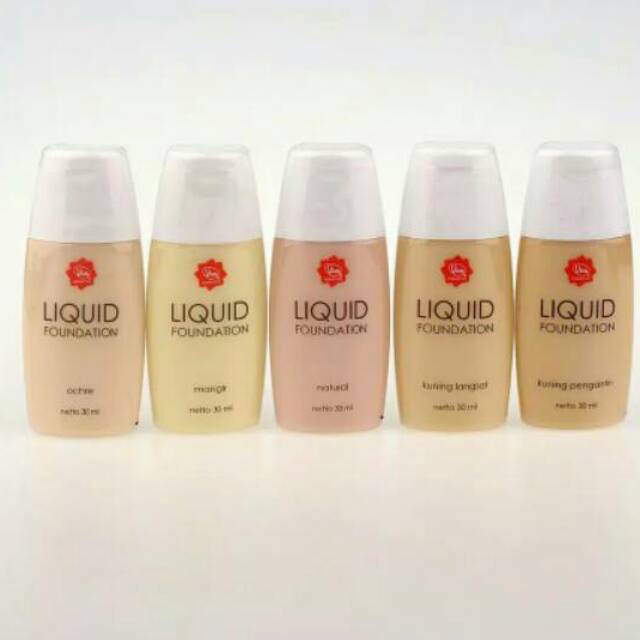 Viva Liquid Ultra Foundation Original with Ekstrak Bengkuang Alas Bedak Cair Murah Original