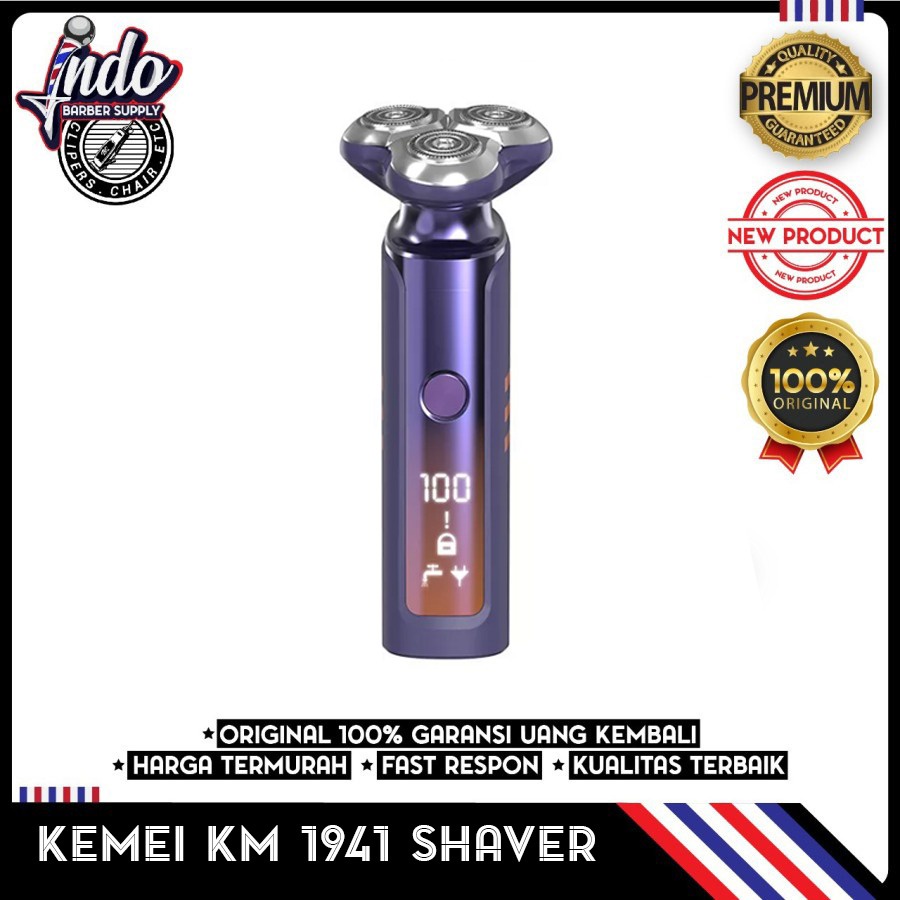 KEMEI SHAVER 1941 Pro wet dry 3D floating electric shaver