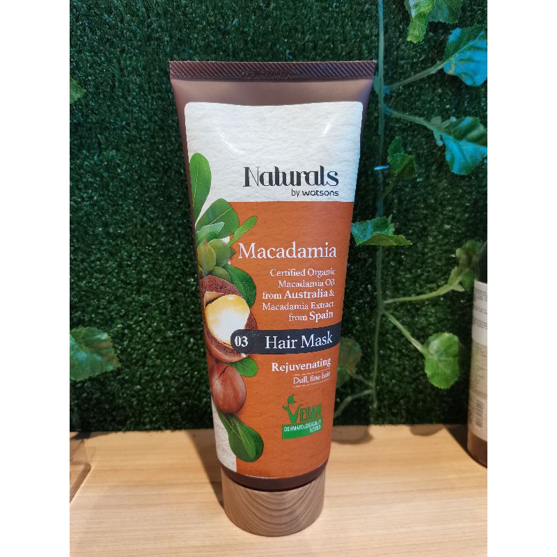 natural's by watsons macademia hair mask 200ml