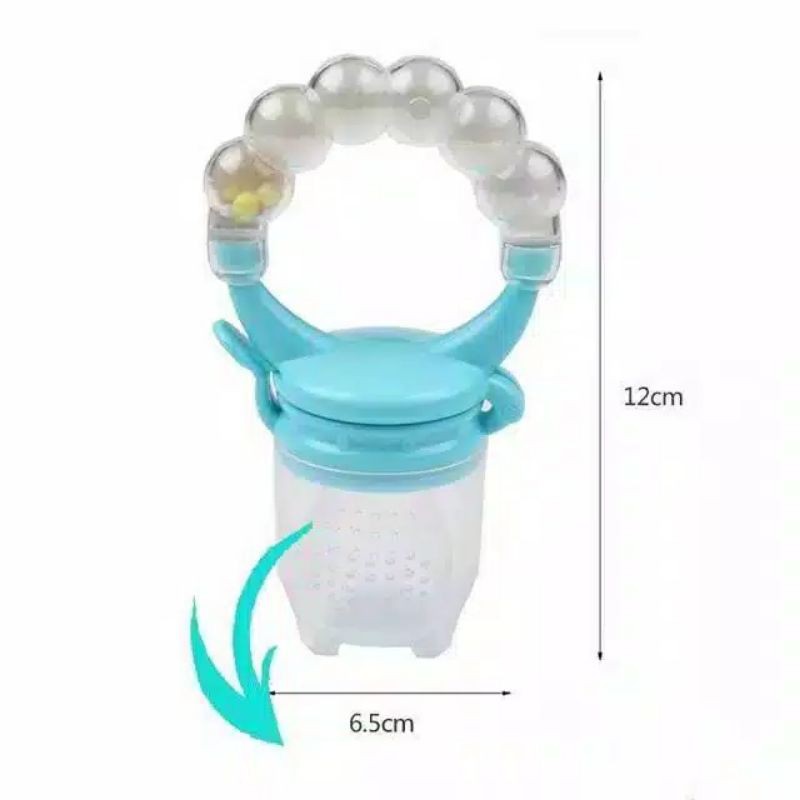 Baby Fruit &amp; Food Feeder / Empeng Buah Bayi Mainan Krincingan / Dot Buah Bayi / Fruit Feeder