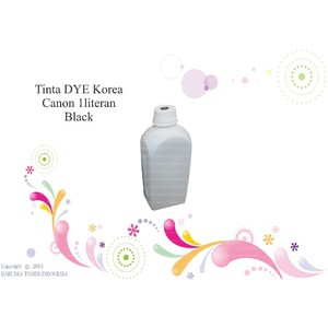 Tinta DYE Korea Canon 1literan Black