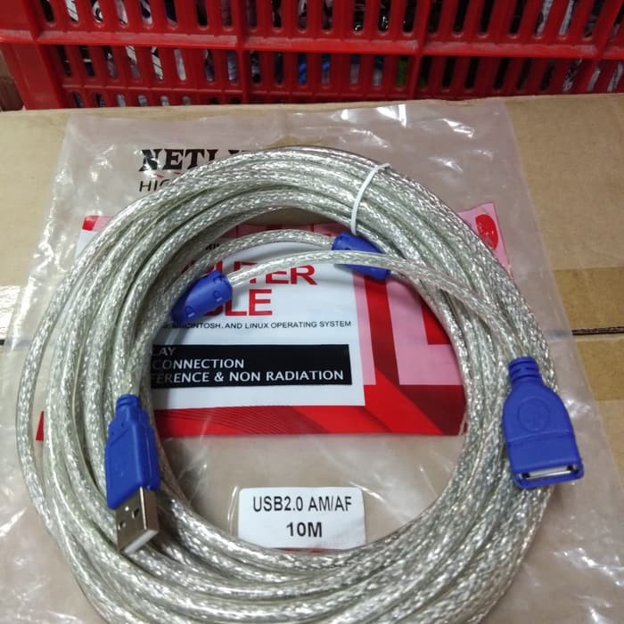 Netline Kabel USB 2.0 Extension 10Meter