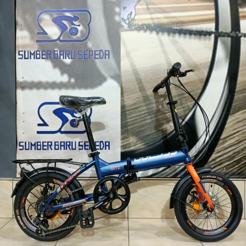 Sepeda Lipat Odessy Ritz 16 Inch Sepeda Lipat Anak Remaja Dewasa Folding