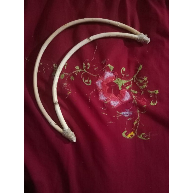 rotan bulan sabit macrame