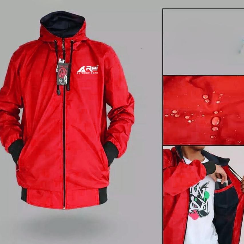 [KODE 383] jaket outdoor rei/ jaket wp arei