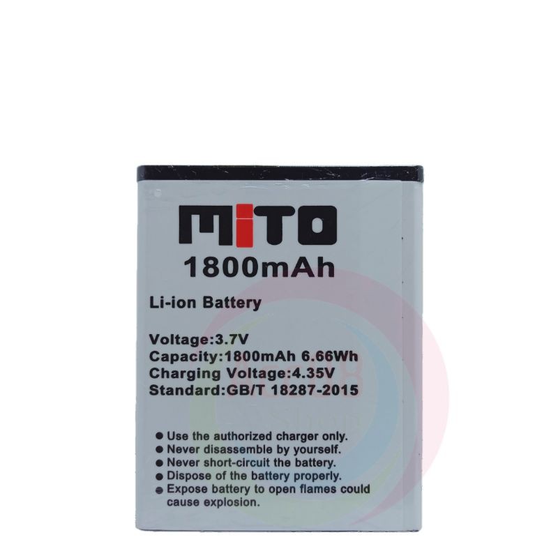 Baterai Battery Batre Original Mito A880 / A990 / BA00132 / ba00132