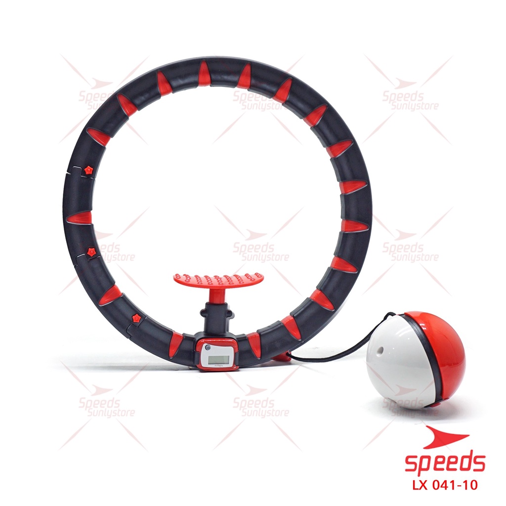 SPEEDS Hula Hoop Ring - Hula hop - Hulla Hoop - Hulla Hop - Smart Hola Holla Dancing 041-10-041-10 HITAM