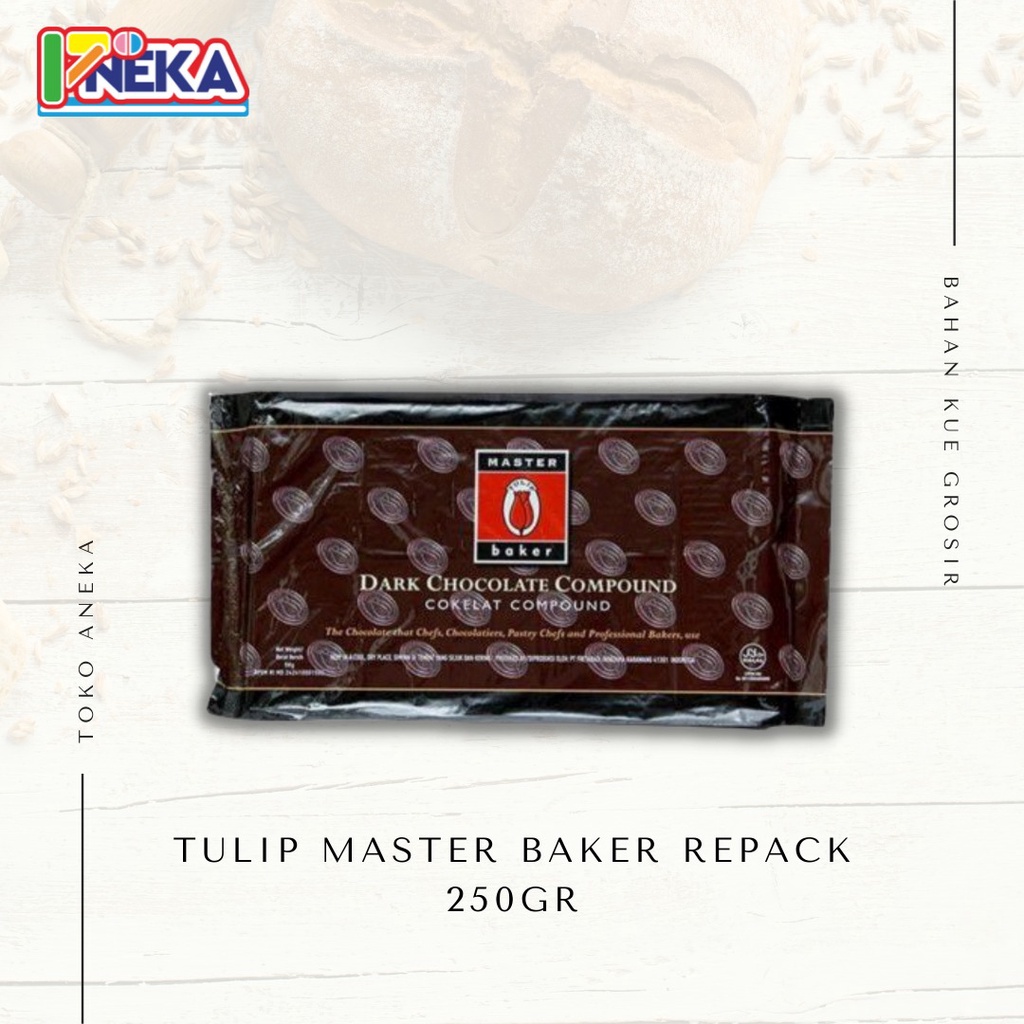 

Tulip Dark Coklat Compound 250gr [Repack]