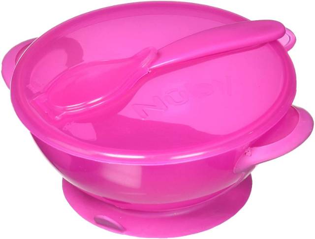 NUBY Easy Go Suction Bowl and Spoon NB143