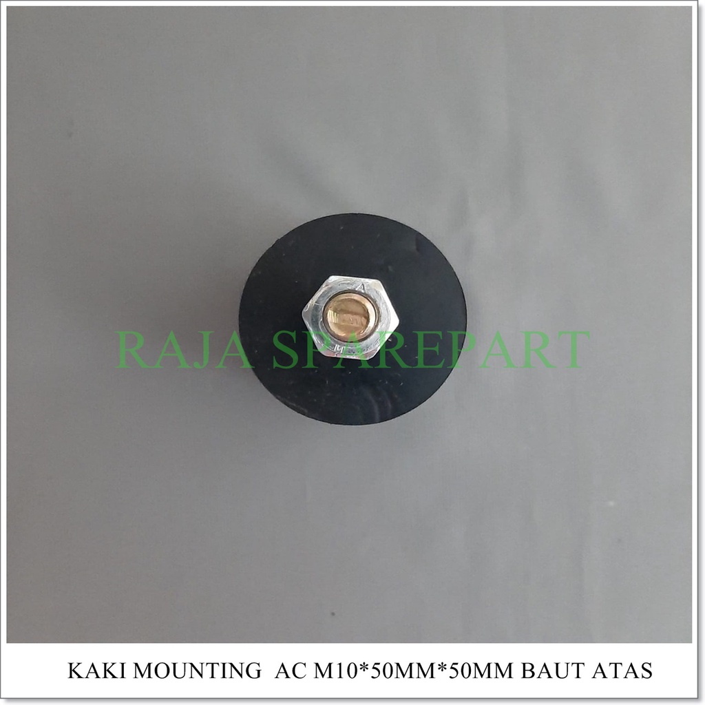 KAKI MOUNTING / KARET MOUNTING AC M10*50MM*50MM BAUT ATAS