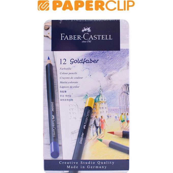 

PENSIL WARNA FABER CASTELL SET 114712 12C GOLDFABER ---READY---