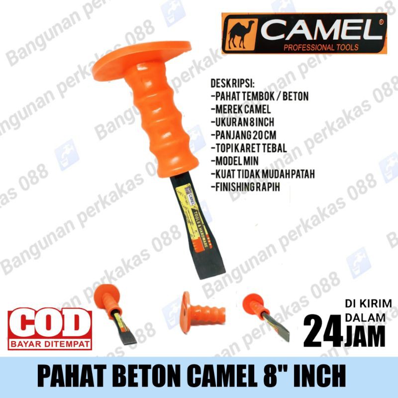 PAHAT BETON CAMEL TOPI VARIAN 8&quot;/10&quot;/12&quot; BAGUS PAHAT BOBOK TEMBOK PAHAT TEMBOK