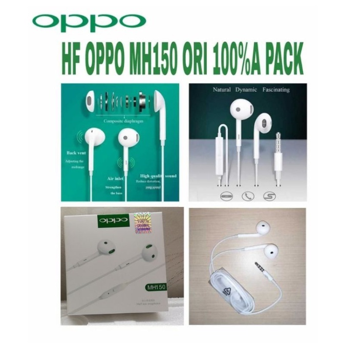 Headset Oppo Mh150 ORI