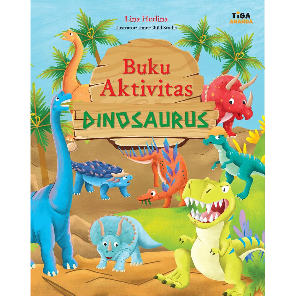 Buku Aktivitas Dinosaurus Shopee Indonesia