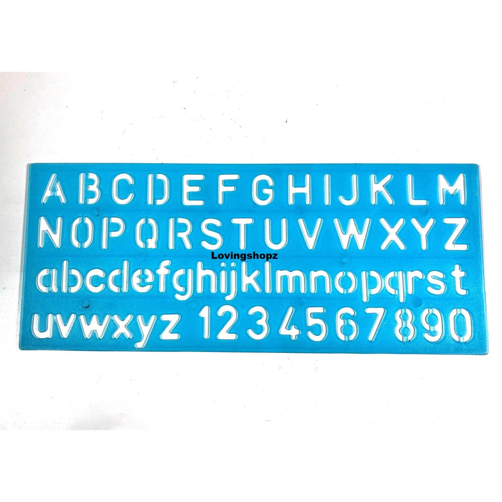 

Penggaris Huruf/Abjad 27,5 X 11 cm