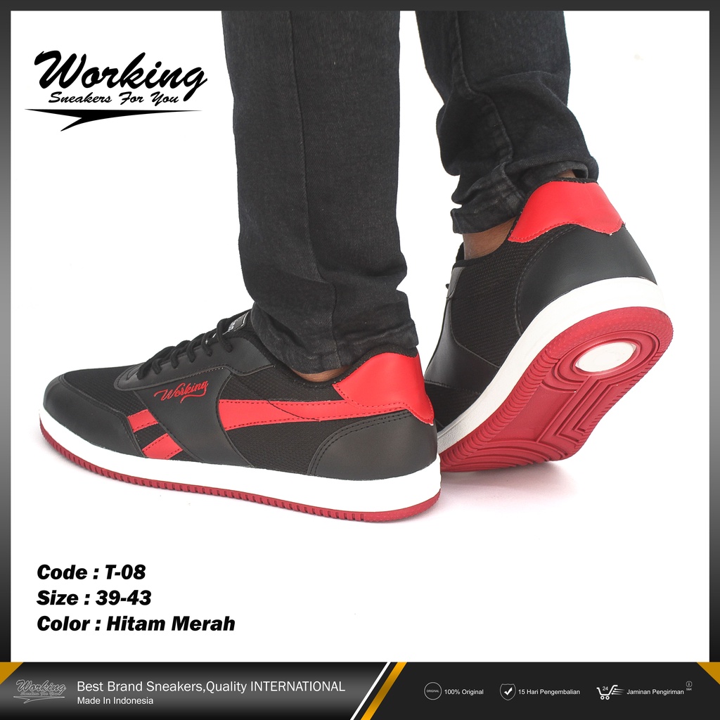 Working Sneakers For You Sepatu Kasual T-08