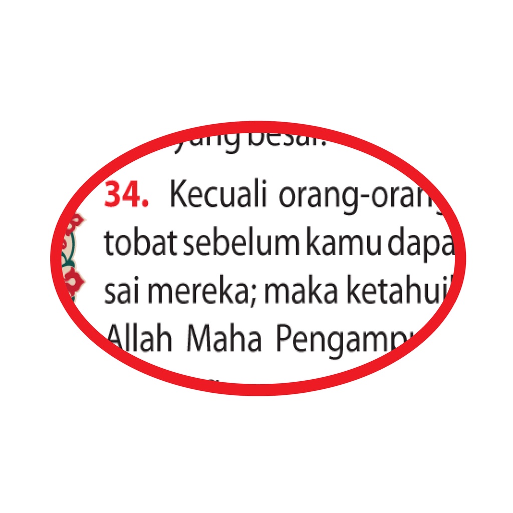 Al-Quran Terjemahan Indonesia &amp; Inggris AL-JAMIL (A4)