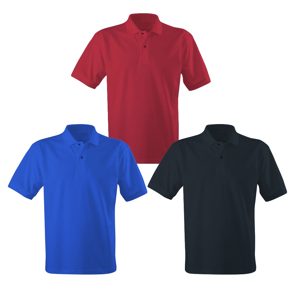 BAJU KAOS KERAH POLOS / BAJU POLO BAHAN KATUN LACOSTE POLOS MURAH