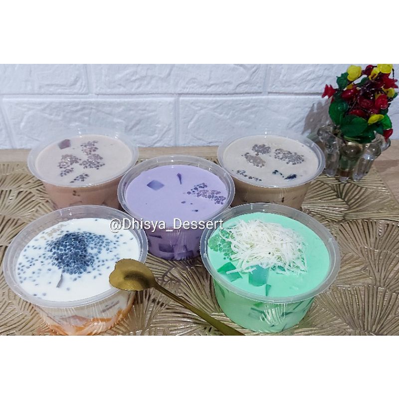 

Coffee Jelly Dessert made By order fresh dengan susu