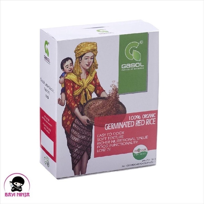 

fs2011bb Gasol Organic Beras Merah Red Rice Organik 300 G Sv012Ss