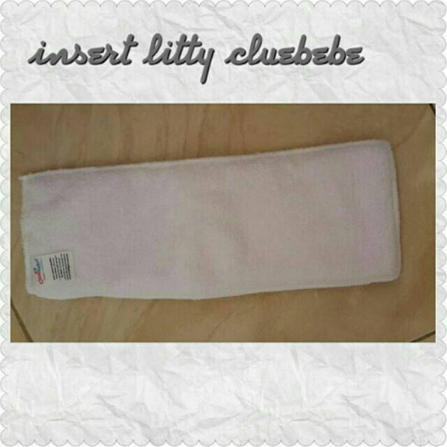 Insert Litty Microfiber Cluebebe - insert tambahan untuk clodi cluebebe